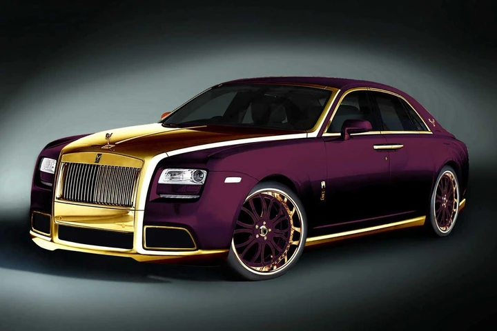 Rolls Royce Ghost Diva Purple by Fenice Milano