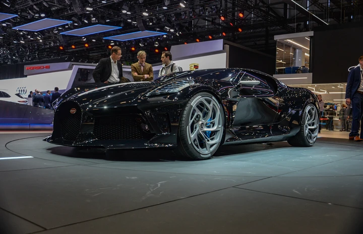 Bugatti La Voiture Noire al Salone di Ginevra 2019