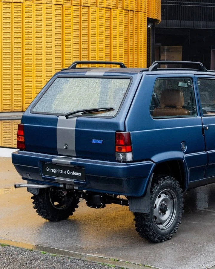Fiat Panda 4x4 EightyOne, l'icona rivisitata da Garage Italia Customs