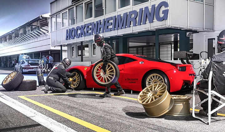 Ferrari 458 GT: gli speciali cerchi racing by Loma