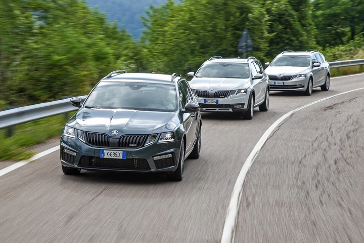 Skoda Octavia Wagon 2017: nuove immagini