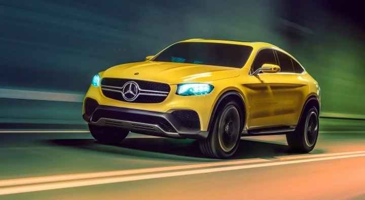 Mercedes GLC Coupé Concept al Salone di Shanghai 2015
