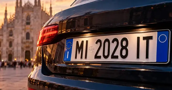Targhe personalizzate in Italia: 600 euro per scegliere la sigla
