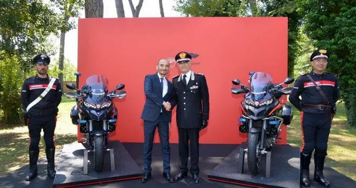 Ducati Multistrada per l’Arma dei Carabinieri