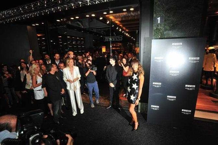Pirelli Pzero, le foto dell'inaugurazione