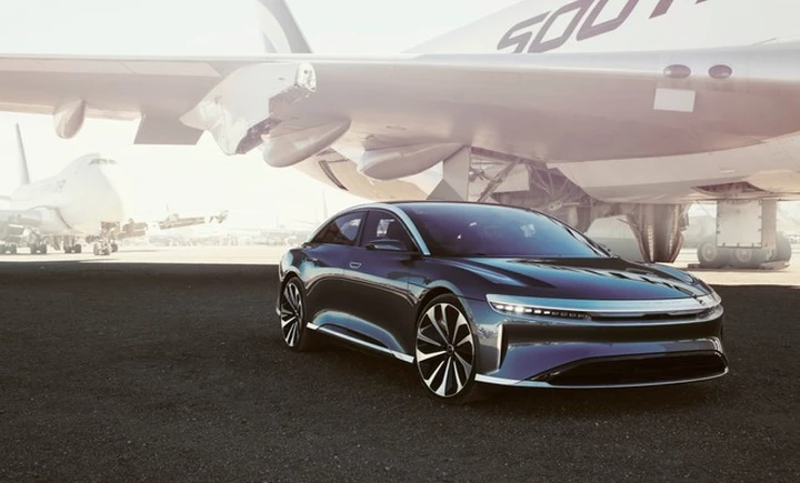 Lucid Air: svelata la versione di serie della sportiva elettrica
