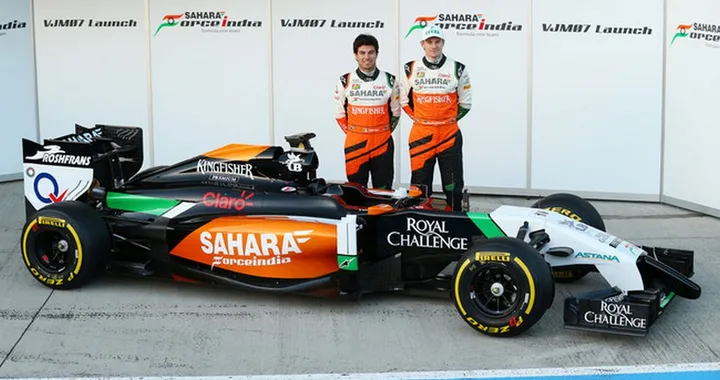 Force India VJM07: svelata in pista