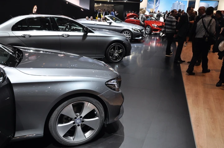 Stand Mercedes al Salone di Ginevra 2016