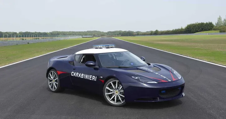 Lotus Evora S Carabinieri