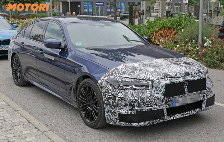 Nuova Bmw Serie 5 2020, nuove foto spia del restyling