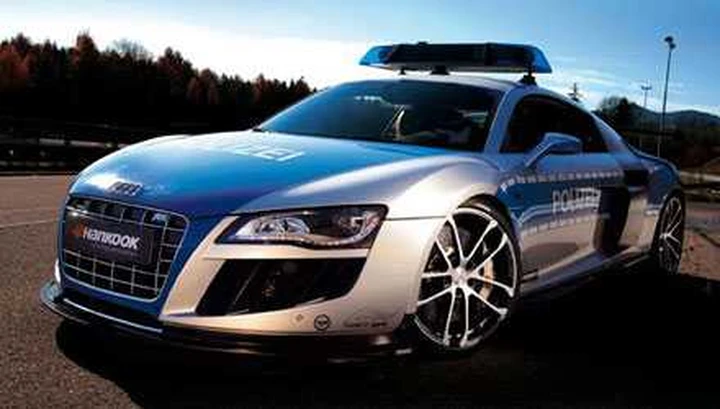 Audi R8 GTR Polizia all'Essen Motor Show