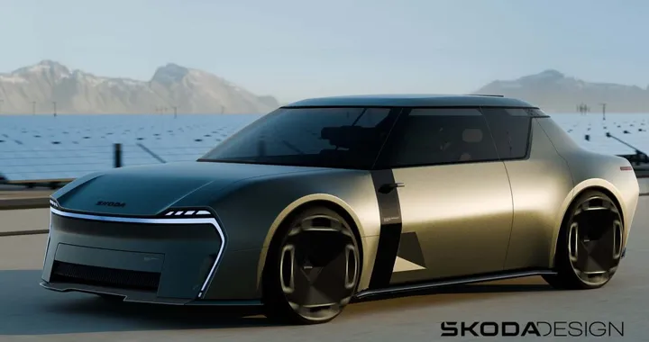 Skoda fa rinascere un mito: la 1000 MBX torna in chiave elettrica