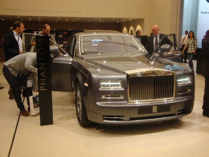 Stand Rolls-Royce al Salone di Francoforte 2013