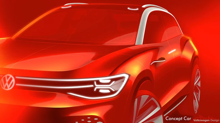 Volkswagen ID Roomzz: il teaser del prototipo elettrico