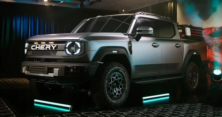 Chery KP31: il primo pick-up con sistema PHEV alimentato a diesel