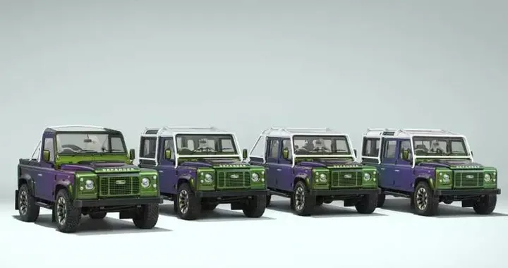 Land Rover Defender Classic V8 Spectral Green: 4 esemplari unici da 405 CV