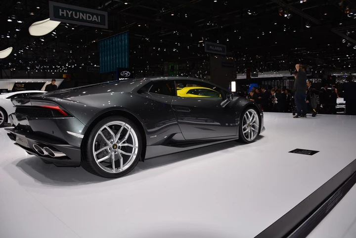 Stand Lamborghini al Salone di Ginevra 2014