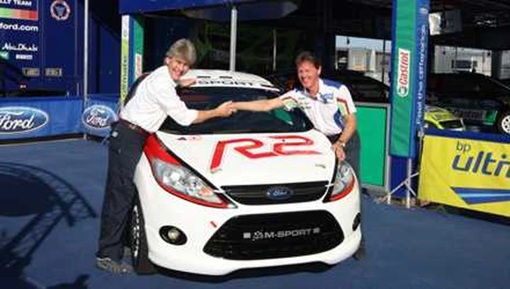 Rally: in Sardegna presentata la Ford Fiesta R2
