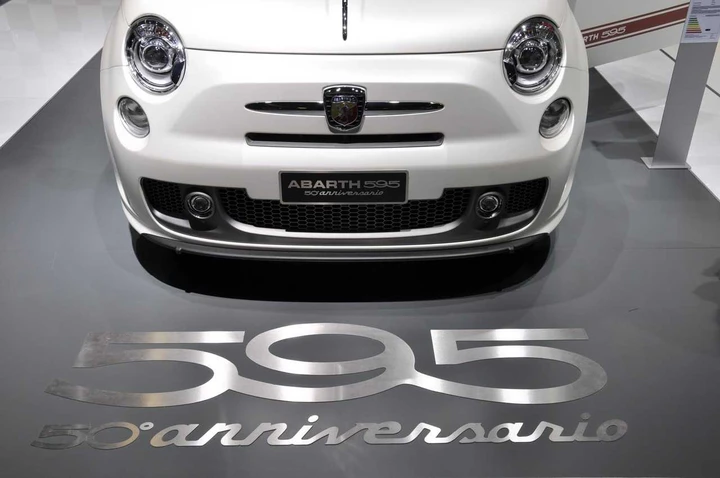 Abarth 595 50° Anniversario al Salone di Francoforte 2013