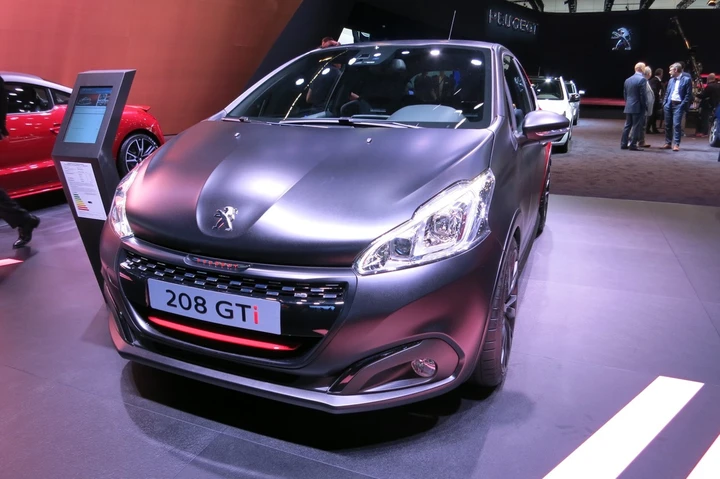 Peugeot 208 GTI al Salone di Francoforte 2015