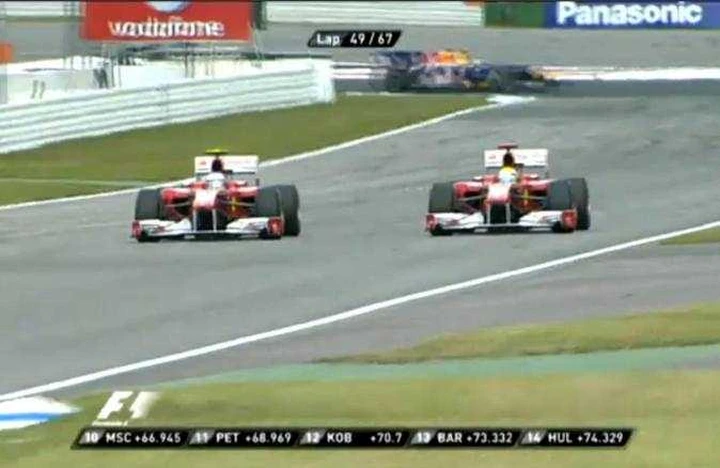 F1: nel 2011 tornano gli ordini di scuderia