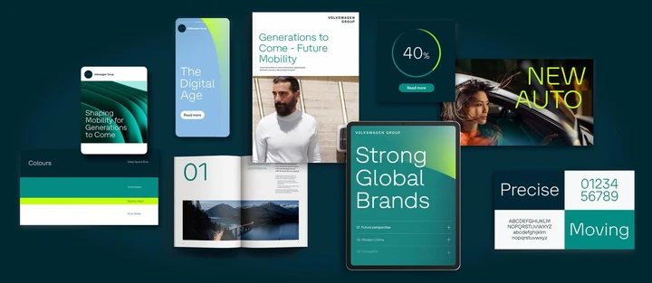 Gruppo Volkswagen annuncia l’introduzione di un nuovo corporate design