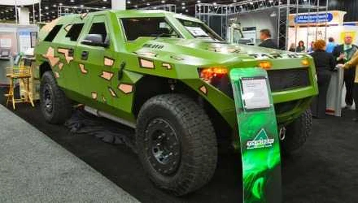 Dagli USA il veicolo militare ibrido da 4,2 km/l
