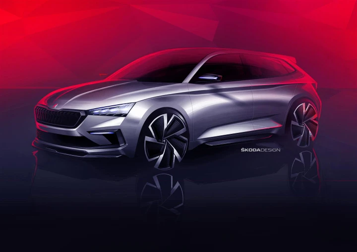 Skoda Vision RS Concept: ecco i bozzetti ufficiali
