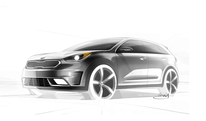 Kia Niro: i teaser anticipano il debutto del SUV ibrido