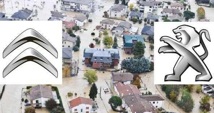 Peugeot e Citroen aiutano le zone alluvionate