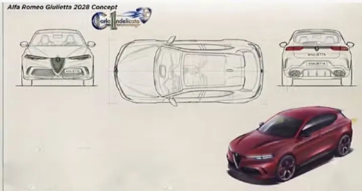 Nuova Giulietta Alfa Romeo: piattaforma STLA e render anticipano il futuro