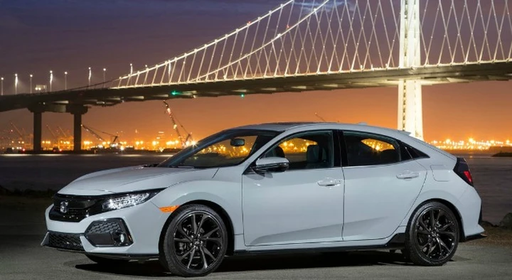Nuova Honda Civic 5 porte 2017 al Salone di Los Angeles