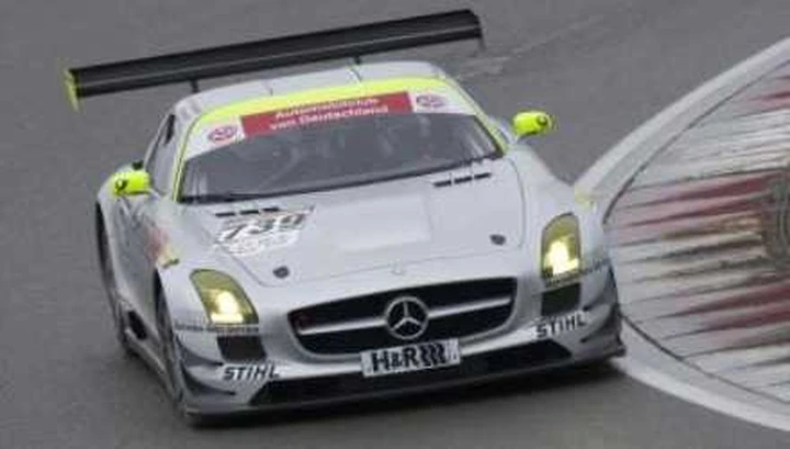 Mercedes SLS AMG GT3: prima vittoria al Nürburgring