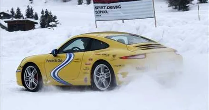 Porsche Driving School: corso Ice 2012