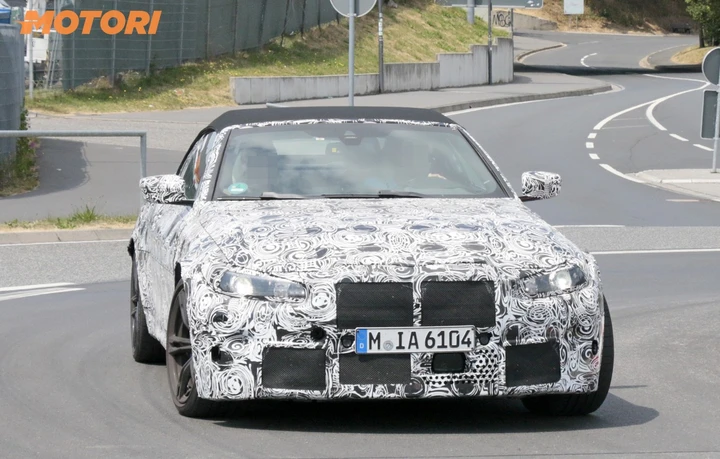 BMW M4 Cabrio 2020: le prime foto spia