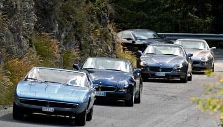 35 Maserati sulle strade della Targa Florio