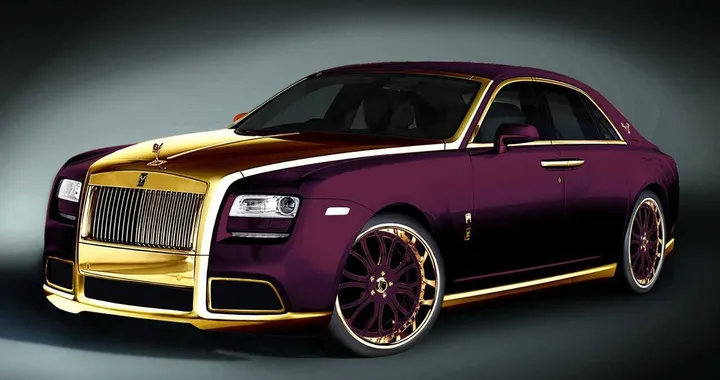 Rolls Royce Ghost Purple by Fenice Milano