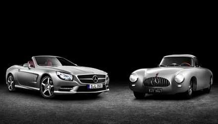 Mercedes 300 SL del 1952 al Salone di Detroit