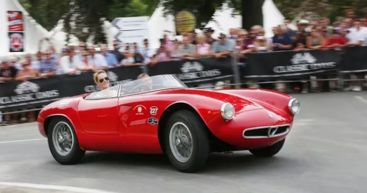 Alfa Romeo al via della Coppa d'Oro delle Dolomiti 2015