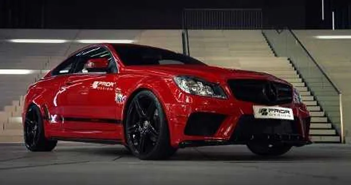 Mercedes C63 Coupé AMG Black Series by Prior Design