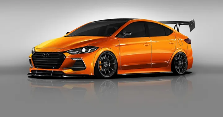 Hyundai BTR Edition Elantra Sport Concept: pronta per il SEMA