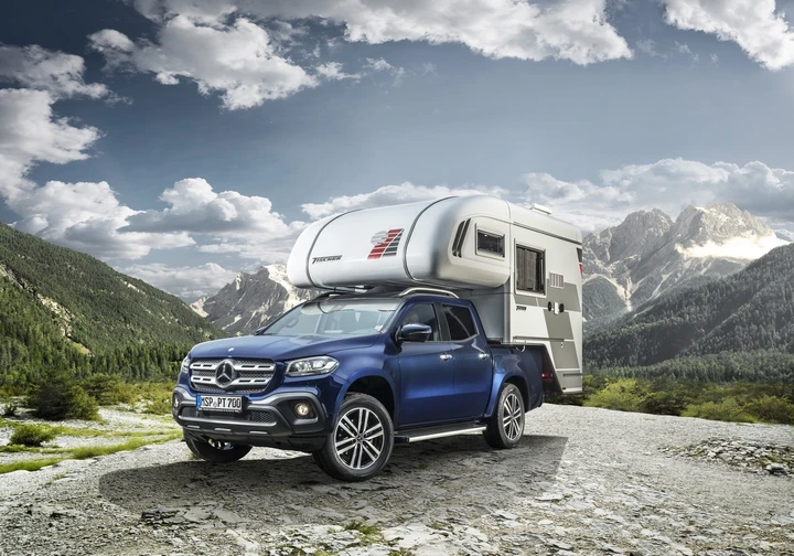 Mercedes Classe X: il pick-up premium diventa camper