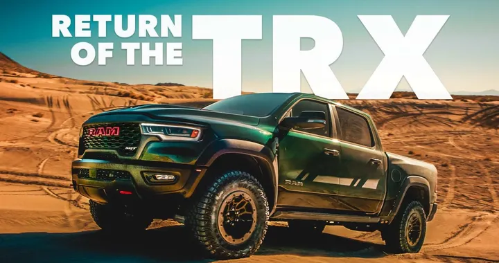Ritorno del TRX: Ram 1500 SRT TRX 2027 da 777 cavalli