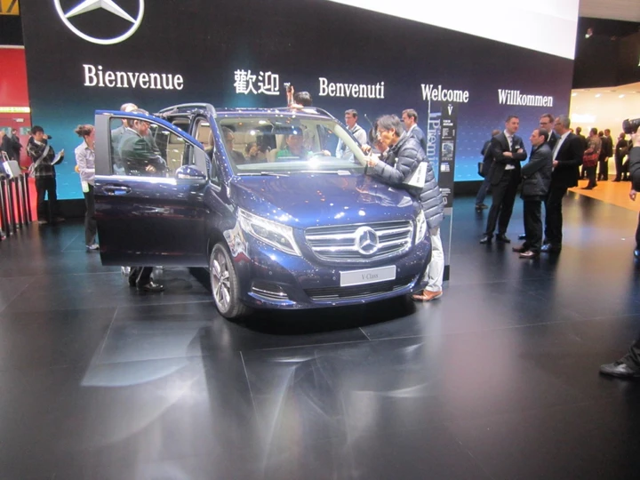 Mercedes-Benz Classe V al Salone di Ginevra 2014