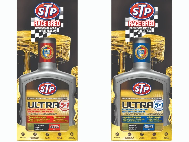 STP® Ultra 5-in-1 Potente Pulitore Sistemico Benzina e Diesel