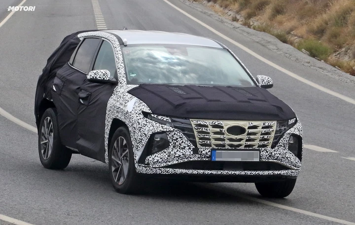 Hyundai Tucson: nuove immagini dai collaudi della quarta generazione