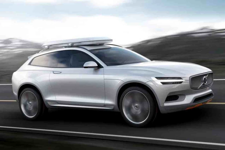Volvo XC Coupé Concept, le immagini ufficiali