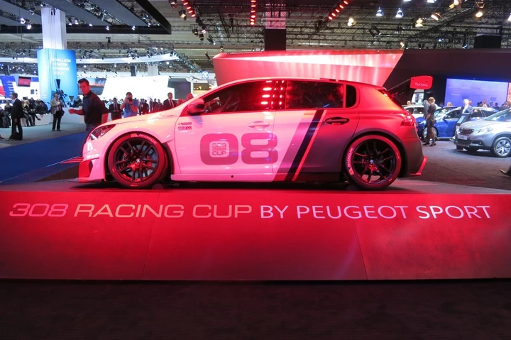Peugeot 308 Racing Cup al Salone di Francoforte 2015