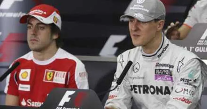 F1: Alonso teme Schumacher