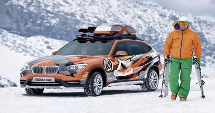 BMW X1 Concept K2 Powder Ride